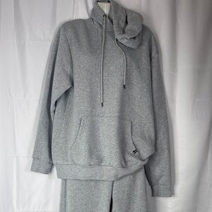 Gray Drawstring Sweatpants